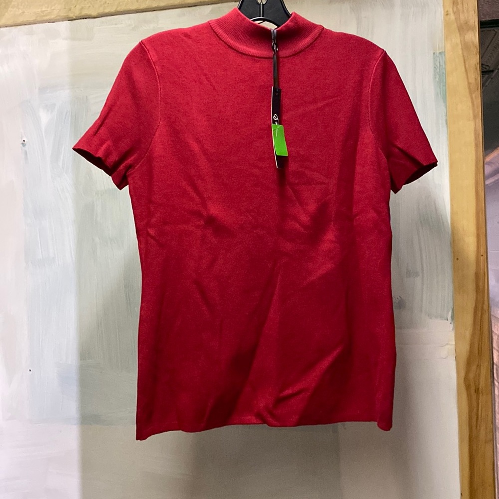 Charlie B short sleeve sweater